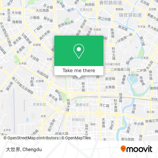 大世界 map