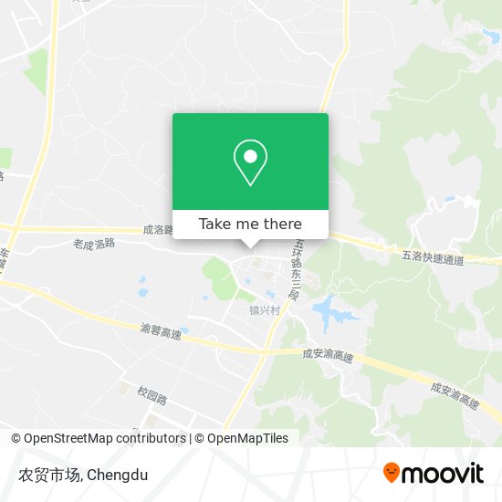 农贸市场 map