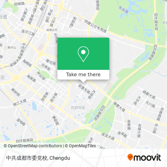 中共成都市委党校 map