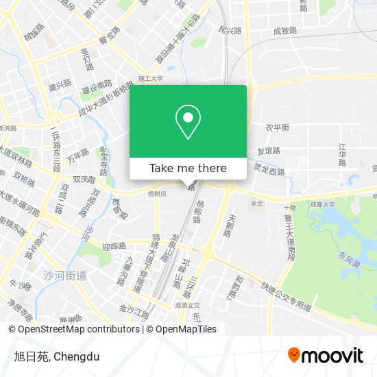 旭日苑 map