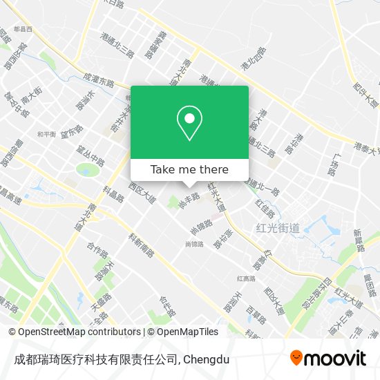 成都瑞琦医疗科技有限责任公司 map