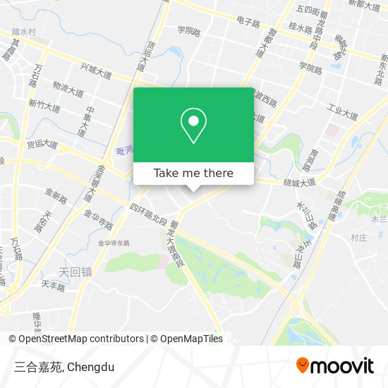 三合嘉苑 map