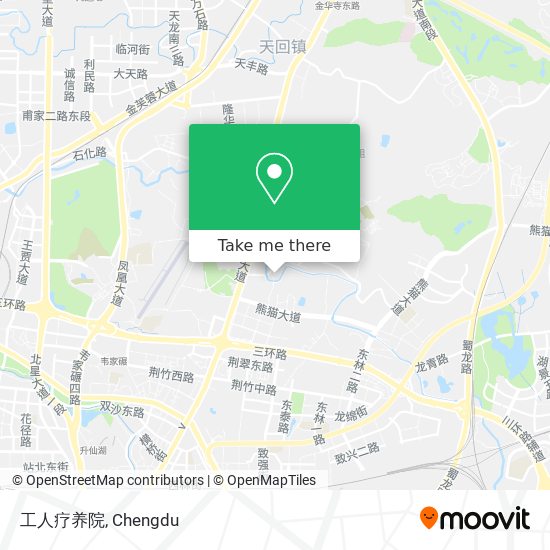工人疗养院 map