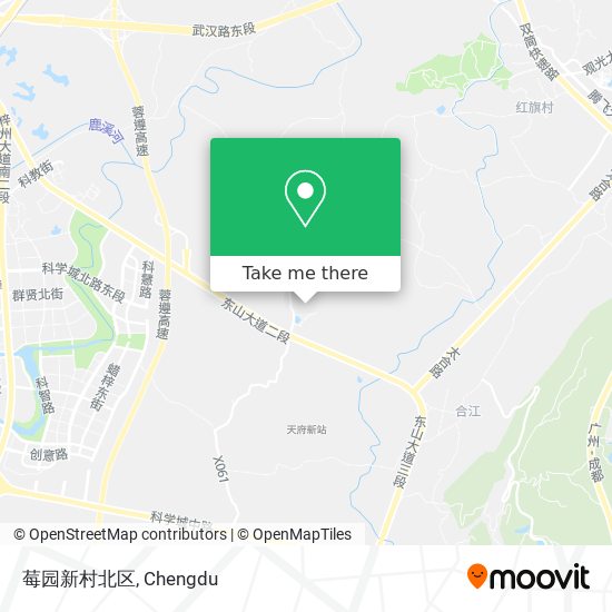 莓园新村北区 map