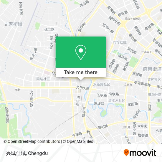 兴城佳域 map