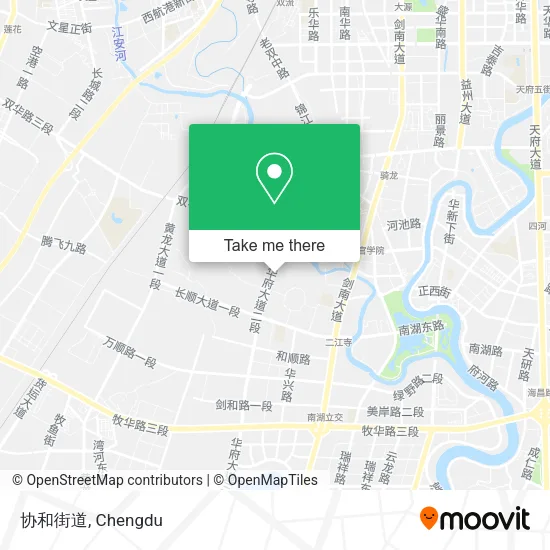 协和街道 map