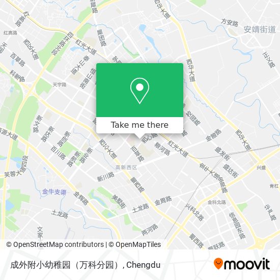 成外附小幼稚园（万科分园） map