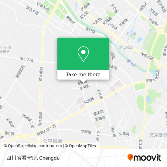 四川省看守所 map