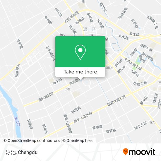 泳池 map