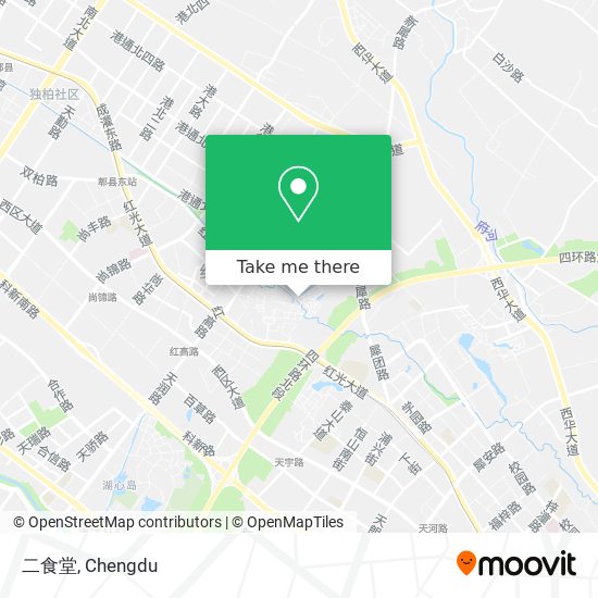 二食堂 map