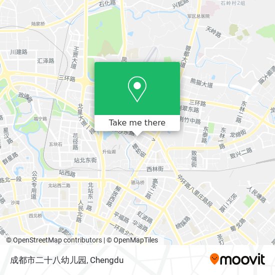 成都市二十八幼儿园 map