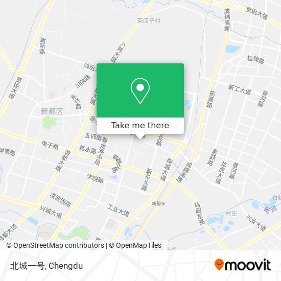 北城一号 map