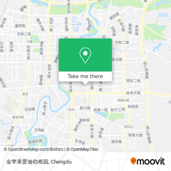 金苹果爱迪幼稚园 map