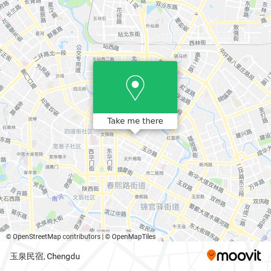 玉泉民宿 map
