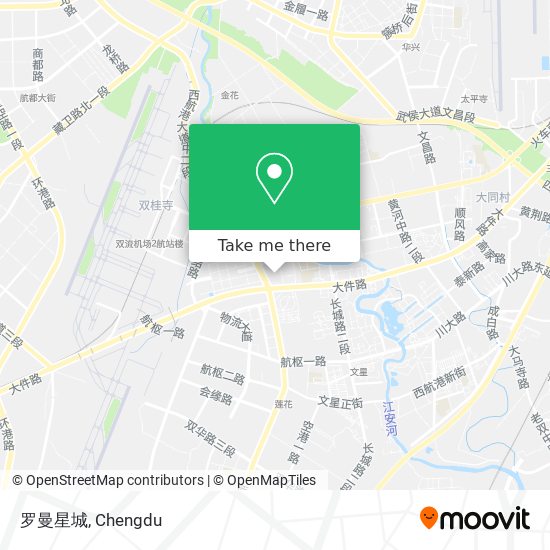 罗曼星城 map