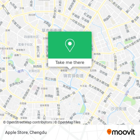 Apple Store map