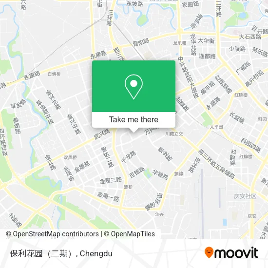 保利花园（二期） map