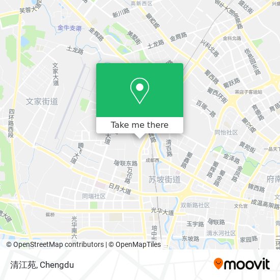 清江苑 map