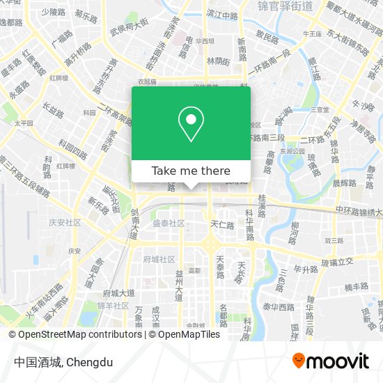 中国酒城 map