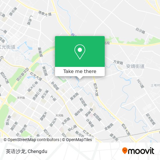 英语沙龙 map