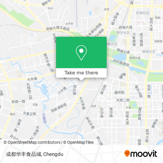 成都华丰食品城 map