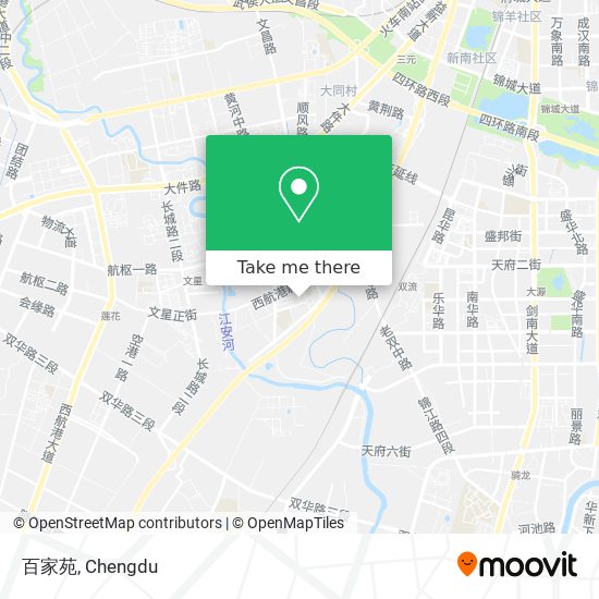 百家苑 map
