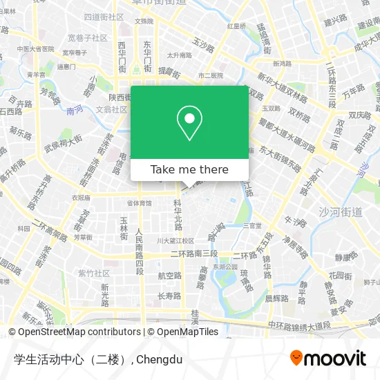 学生活动中心（二楼） map