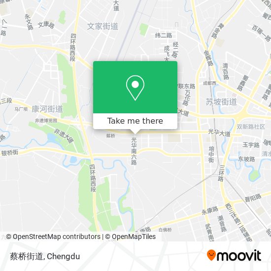 蔡桥街道 map