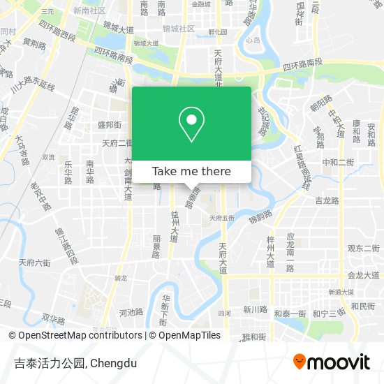 吉泰活力公园 map