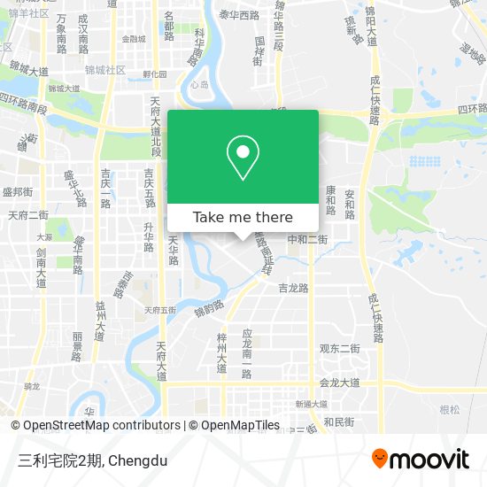 三利宅院2期 map