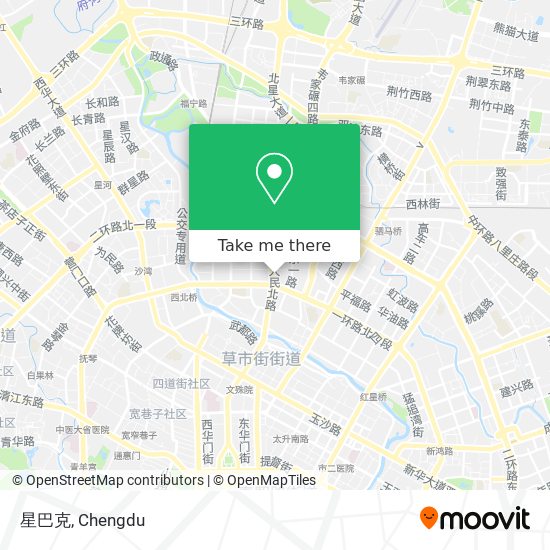 星巴克 map