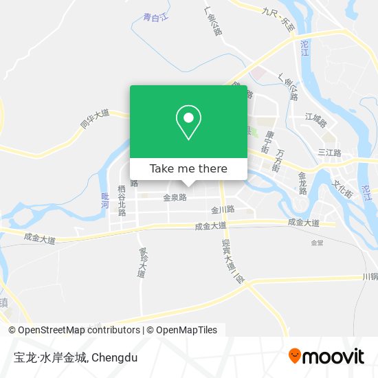 宝龙·水岸金城 map