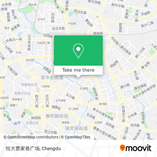 恒大曹家巷广场 map