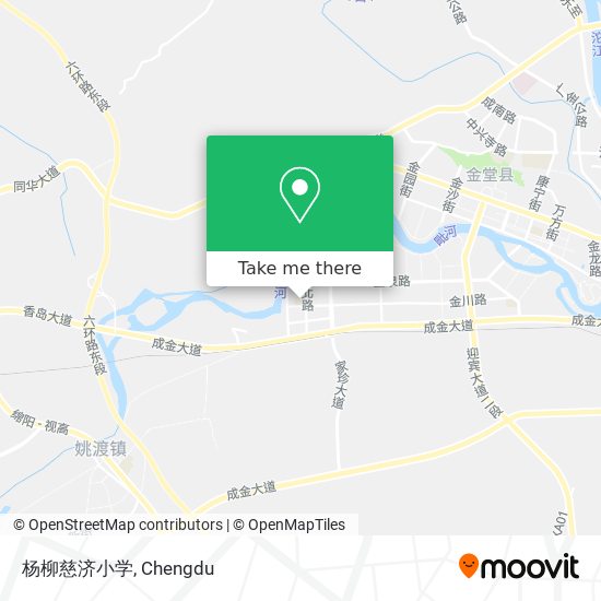 杨柳慈济小学 map