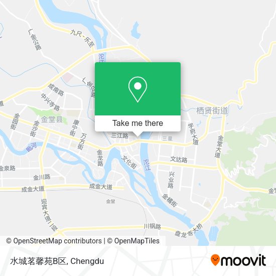 水城茗馨苑B区 map