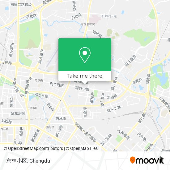 东林小区 map