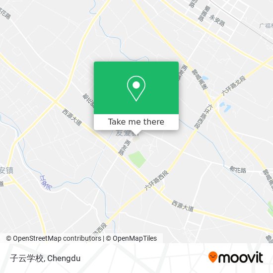 子云学校 map