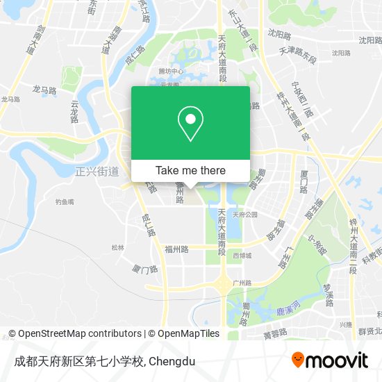 成都天府新区第七小学校 map