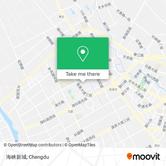 海峡新城 map