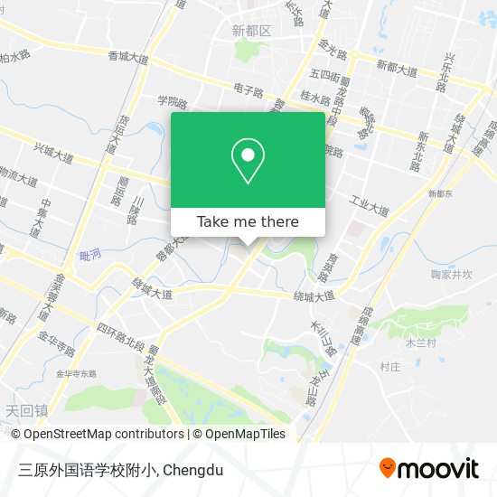 三原外国语学校附小 map