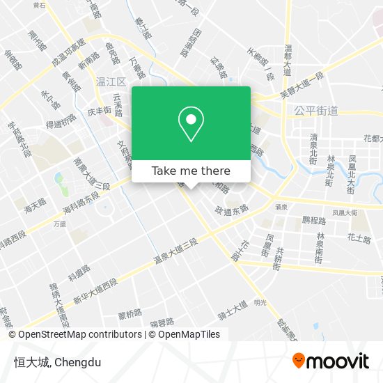 恒大城 map