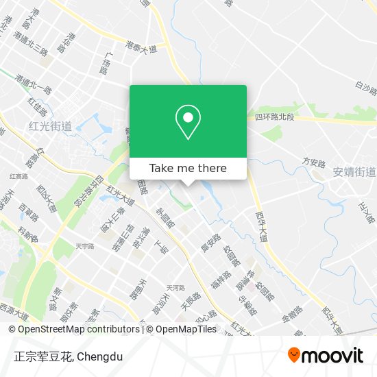 正宗荤豆花 map