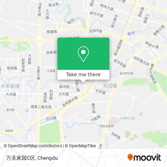 万圣家园C区 map