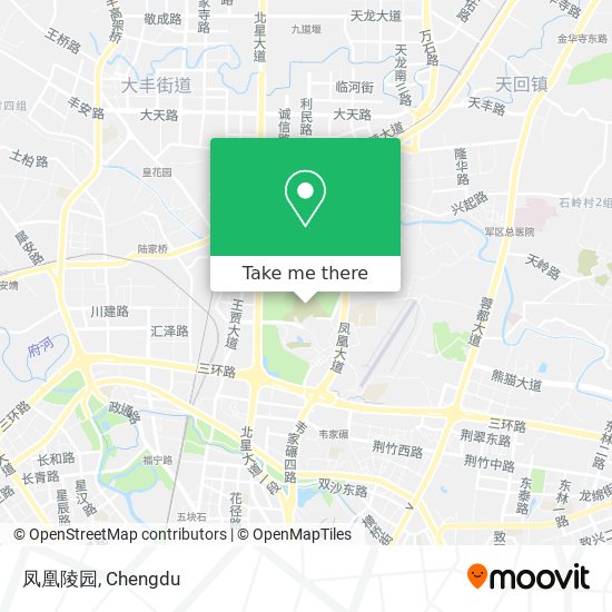 凤凰陵园 map