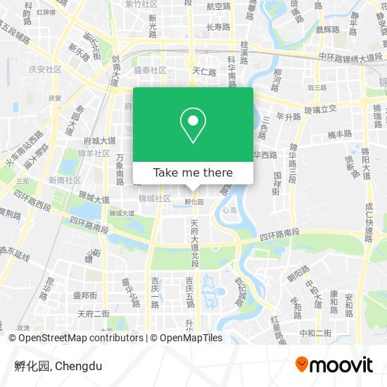 孵化园 map