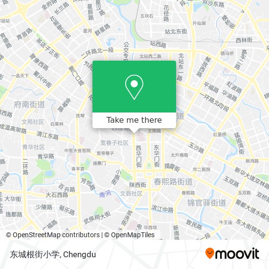 东城根街小学 map