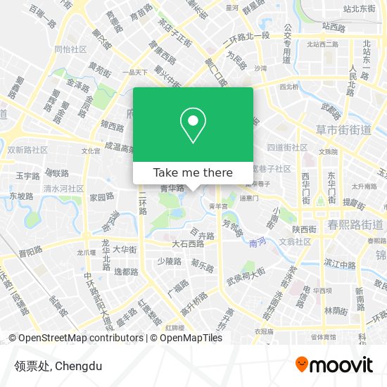 领票处 map