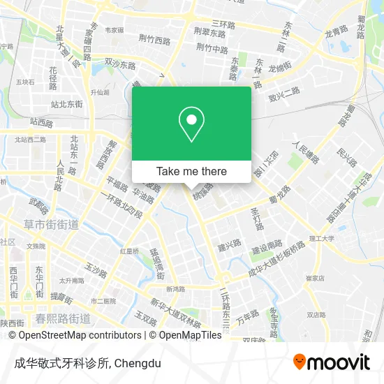 成华敬式牙科诊所 map