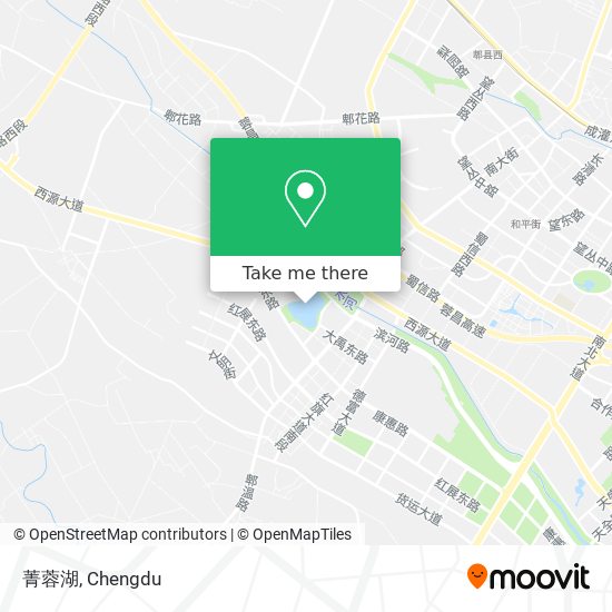 菁蓉湖 map