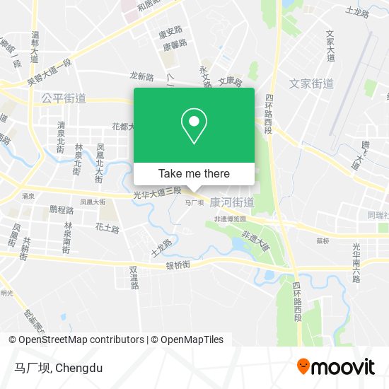 马厂坝 map
